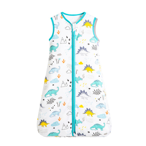 New-Born Baby Sleeping Bag/Suit White Dinosaur L(85cm)