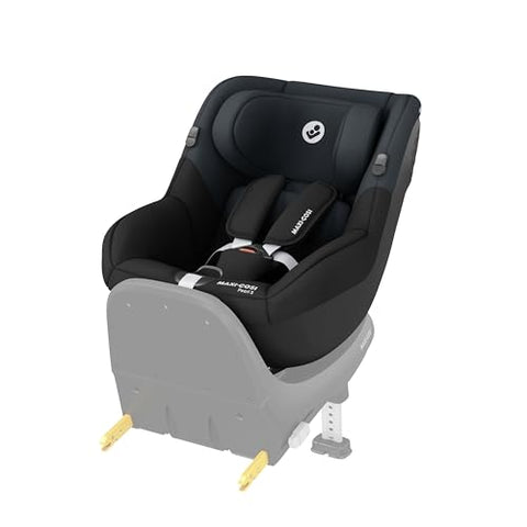 Maxi-Cosi Pebble S i-SIze, Baby Car Seat, 0 - 15 Months, 0 - 13 kg, 40 - 83 cm, Lightweight Car Seat Newborn, Click & Go Installation, G-CELL Side Impact Protection, Baby-Hugg Inlay, Tonal Black