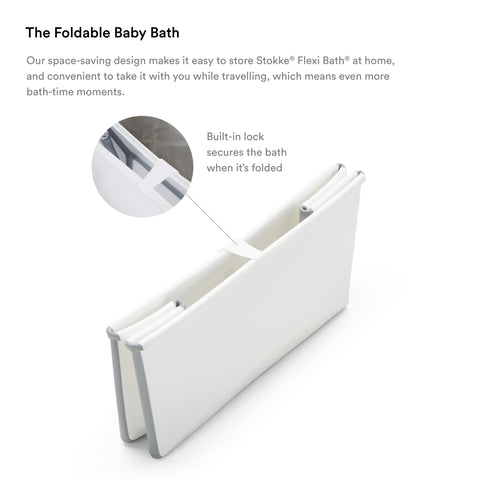 Stokke Flexi Bath, Mickey Celebration - Foldable Baby Bath - Lightweight, Durable & Easy to Store - Convenient to Use at Home or When Travelling - Best for Newborns & Babies