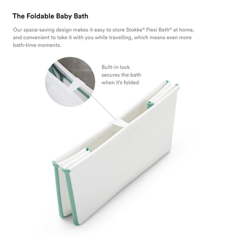 Stokke Flexi Bath, Mickey Celebration - Foldable Baby Bath - Lightweight, Durable & Easy to Store - Convenient to Use at Home or When Travelling - Best for Newborns & Babies