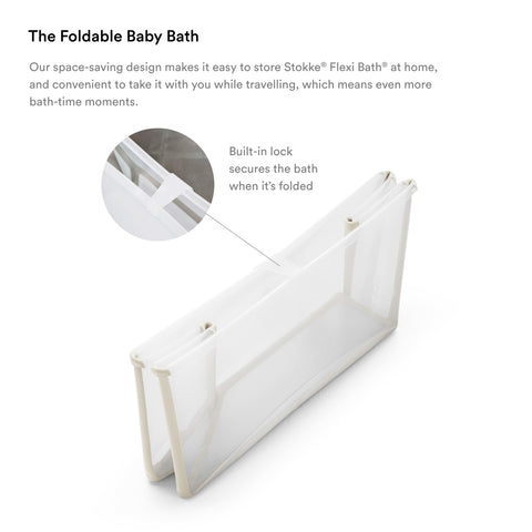 Stokke Flexi Bath, Mickey Celebration - Foldable Baby Bath - Lightweight, Durable & Easy to Store - Convenient to Use at Home or When Travelling - Best for Newborns & Babies