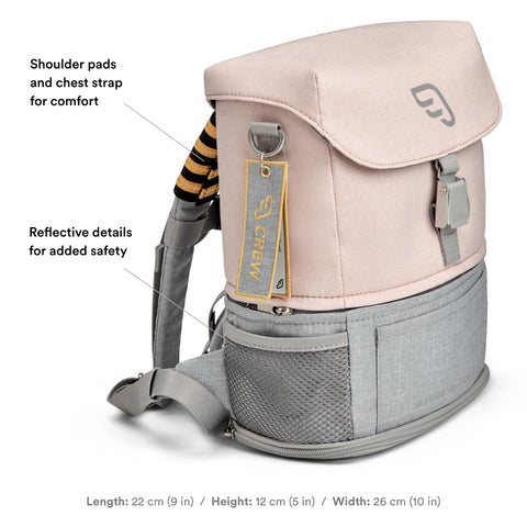 Stokke JetKids Crew BackPack - Kid’s Lightweight Expandable Bag - Great for School & Travel - Adjustable & Water-Resistant - Best for Ages 2-7