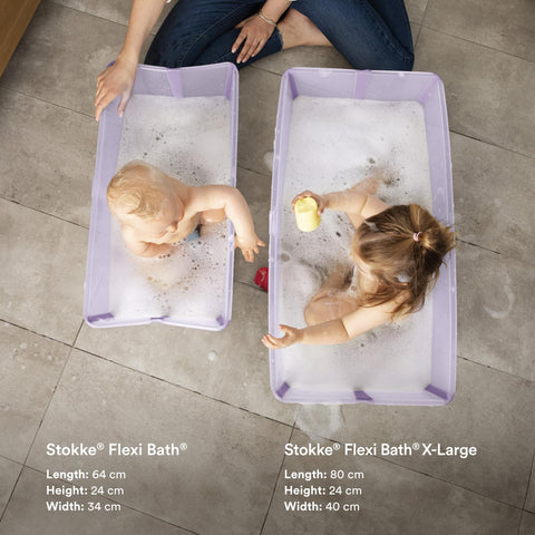 Stokke Flexi Bath, Mickey Celebration - Foldable Baby Bath - Lightweight, Durable & Easy to Store - Convenient to Use at Home or When Travelling - Best for Newborns & Babies