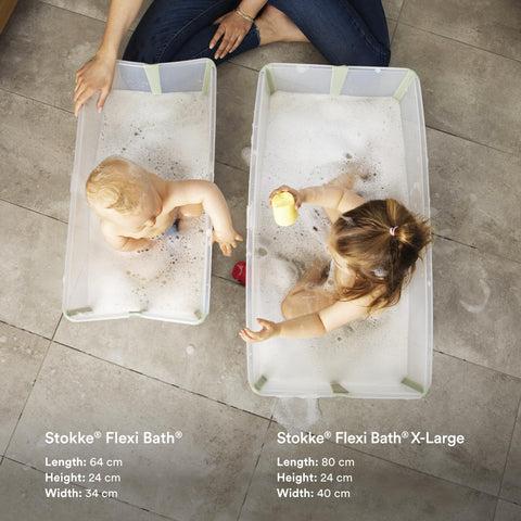 Stokke Flexi Bath, Mickey Celebration - Foldable Baby Bath - Lightweight, Durable & Easy to Store - Convenient to Use at Home or When Travelling - Best for Newborns & Babies