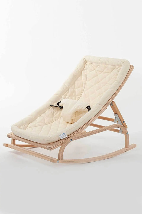 Baby & Toddler Wooden Rocking Chair Beige