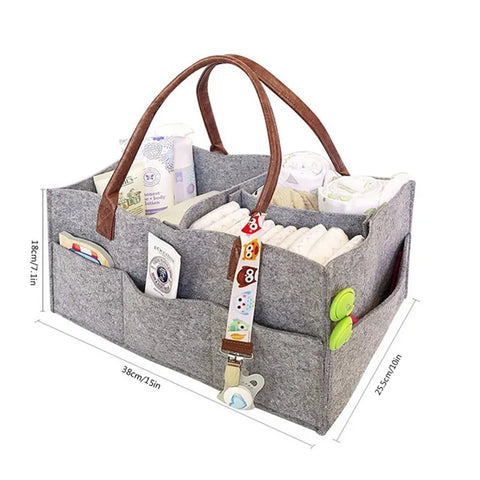 Portable Baby Nappy Storage Bag