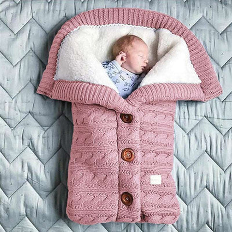 Babies Soft Sleeping Bag Rose