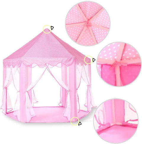 Princess Castle Play Tent for Girls