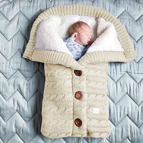 Babies Soft Sleeping Bag Beige