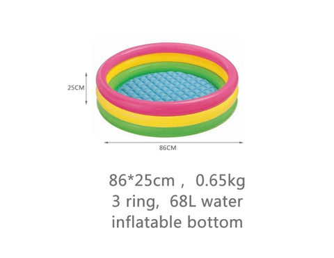 Inflatable Swimming Pool for Kids 86x25cm