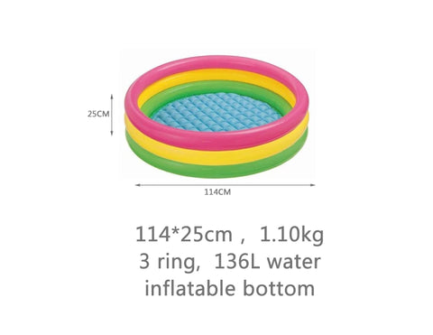 Inflatable Swimming Pool for Kids 114x25cm