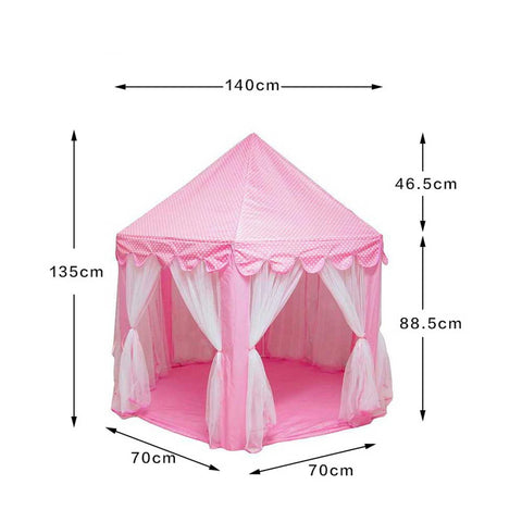 Princess Castle Play Tent for Girls