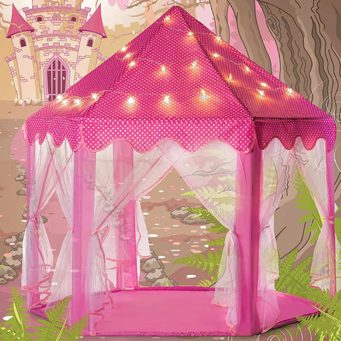 Princess Castle Play Tent for Girls