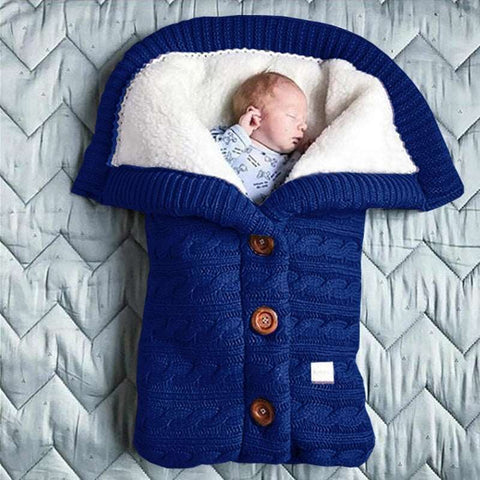 Babies Soft Sleeping Bag Cobalt