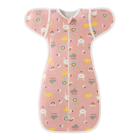 Patterned Theme Baby Swaddle Sack 10 0-6M