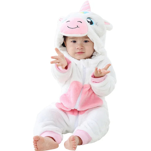 Soft Baby Animal Romper