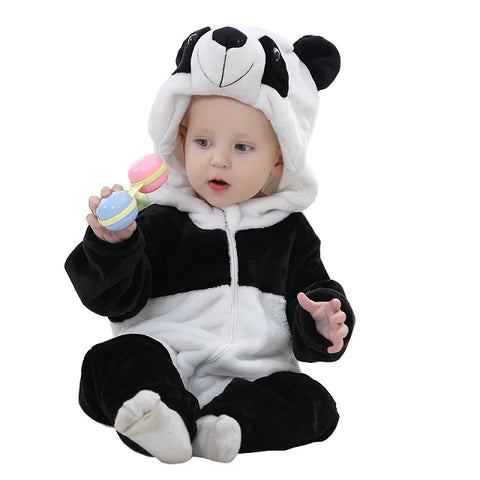 Soft Baby Animal Romper Panda