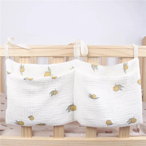 Baby Crib Storage Bag Lemon