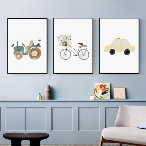 Wall Art Prints for Children Room Decor