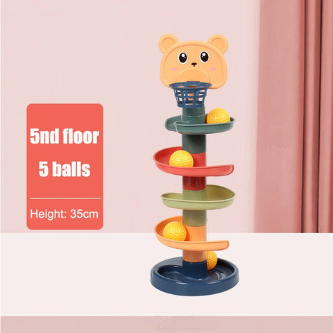 5 Layers Spiral Ball Drop Tower 5 Layers