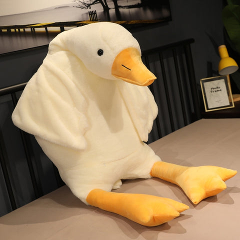 Huge Cute Goose Plush Toy | Big Duck Doll | Soft Stuffed Animal Pillow