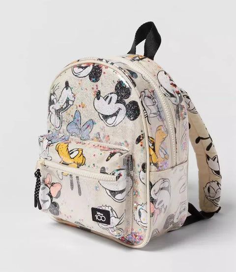 Mickey Mouse Print Backpack