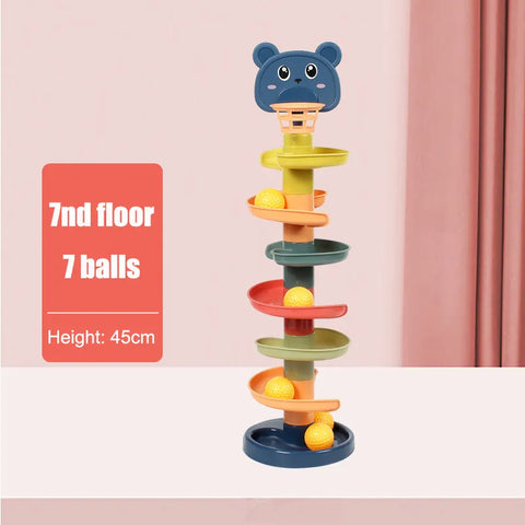 5 Layers Spiral Ball Drop Tower 7 Layers