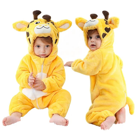 Soft Baby Animal Romper