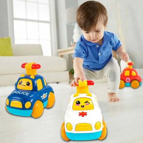 Press and Go Baby Cartoon Toy Car