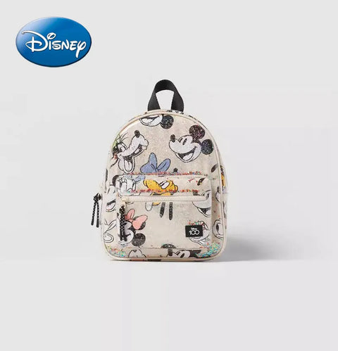 Mickey Mouse Print Backpack