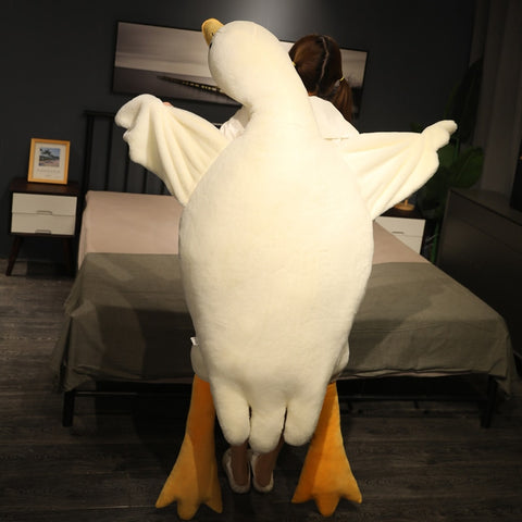 Huge Cute Goose Plush Toy | Big Duck Doll | Soft Stuffed Animal Pillow