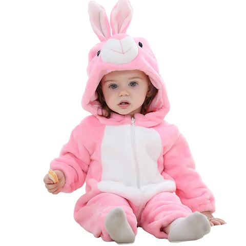 Soft Baby Animal Romper Rabbit