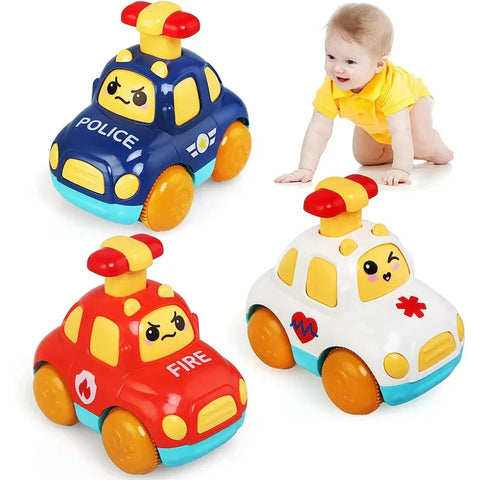 Press and Go Baby Cartoon Toy Car