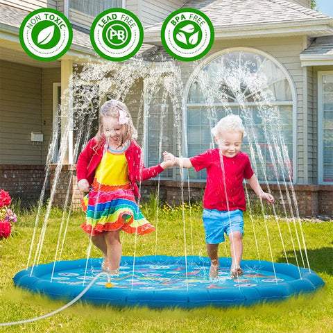 Round Sprinkle & Splash Water Play Mat