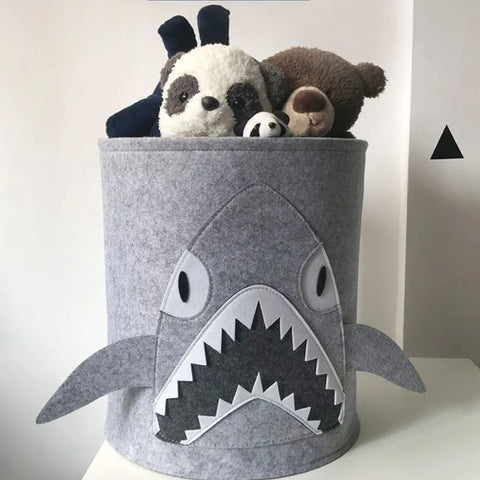 Toy Storage Bucket Shark