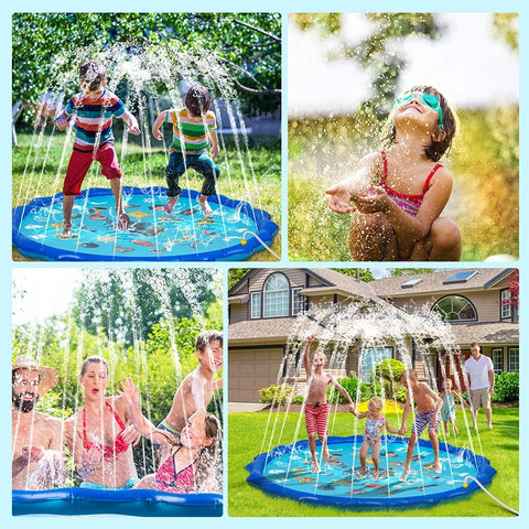 Round Sprinkle & Splash Water Play Mat