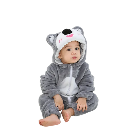 Soft Baby Animal Romper