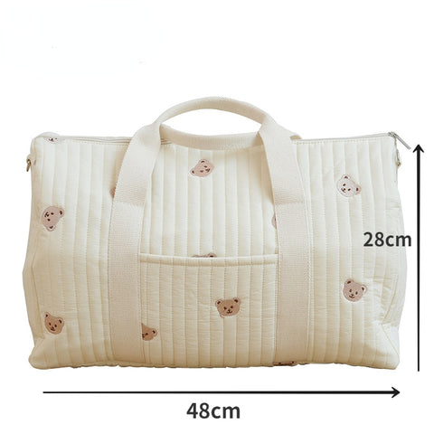 Large Quilted Maternity/Nappy Bag for Mum and Baby