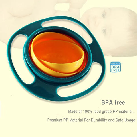 360-Degree Rotating Baby Bowl