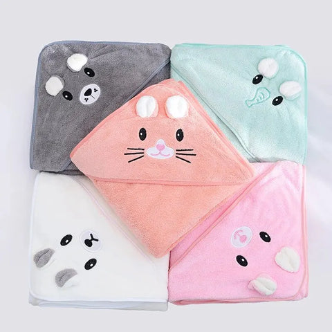 Baby Hooded Soft Bath Towel