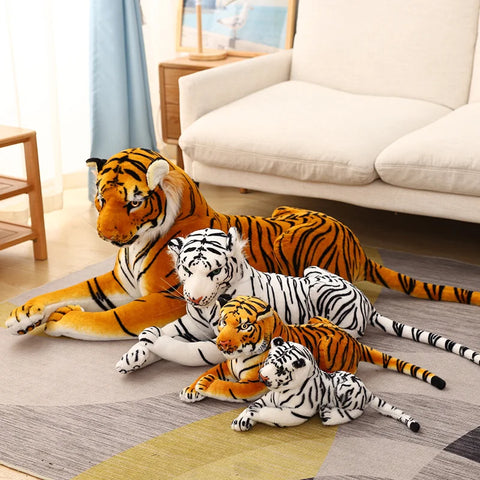 Giant Lifelike Tiger Plush Soft Toy