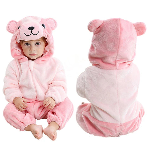 Soft Baby Animal Romper