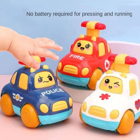 Press and Go Baby Cartoon Toy Car