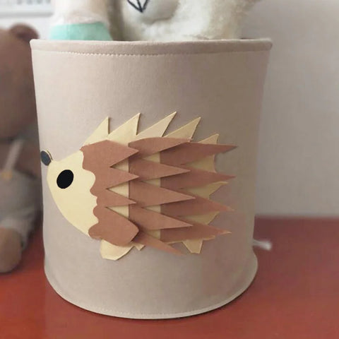 Toy Storage Bucket Hedgehog