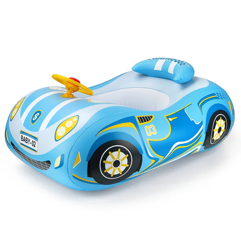 Car Shape Swimming Ring for Kids Onesize