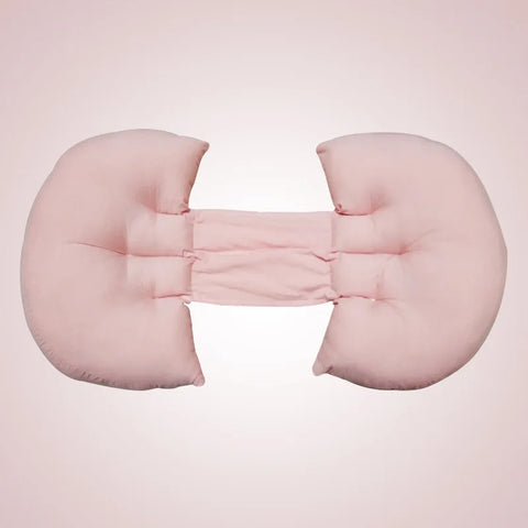 Multifunctional Cotton Pregnancy Pillow Pink