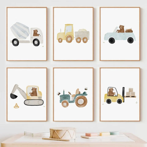 Wall Art Prints for Children Room Decor