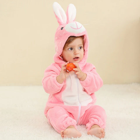 Soft Baby Animal Romper