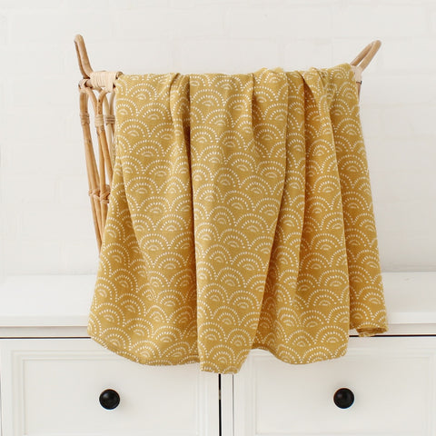 Organic Bamboo Cotton Patterned Baby Muslin/Blankets Dot