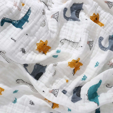 6-Layered Cotton Style Baby Muslin | Baby Blankets